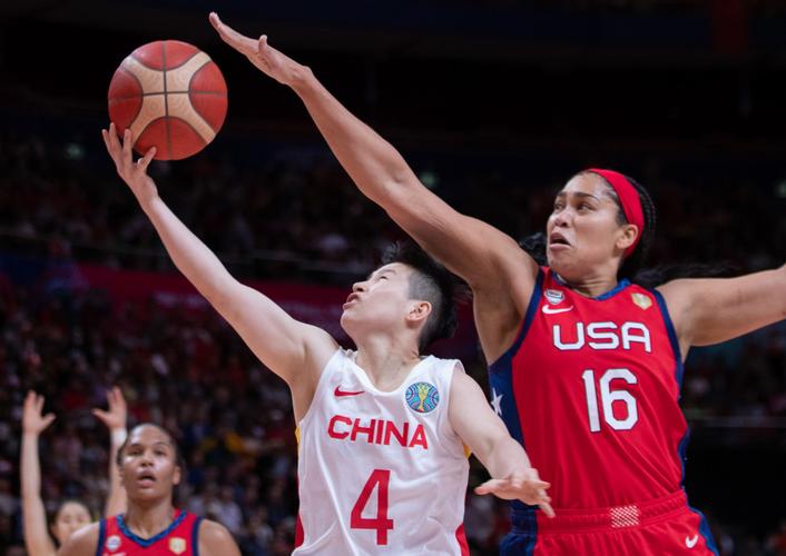 中国队对美国队篮球比赛