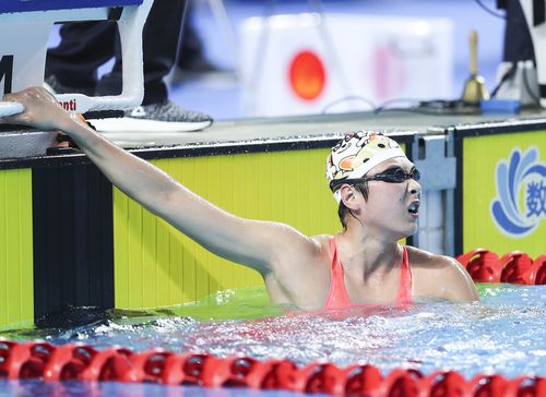 女子1500米自由泳王简嘉禾夺冠