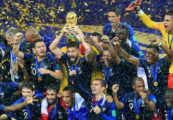 2018世界杯冠军法国